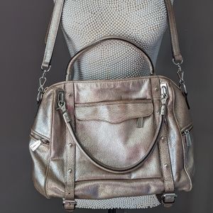 Rebecca Minkoff Cupid rose gold satchel